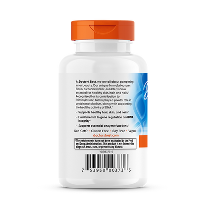 Doctor's Best Biotin, 10,000 mcg, 120 Veggie Caps