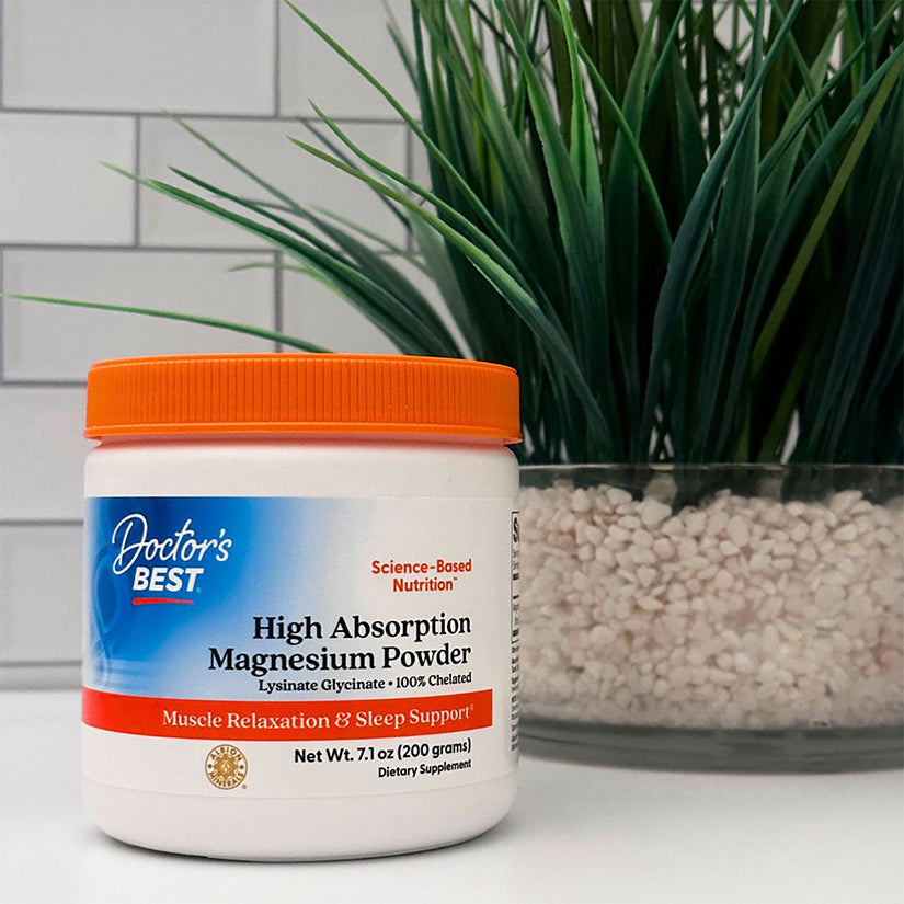 Doctor's Best High Absorption Magnesium Powder, 7.1 oz (200 g)