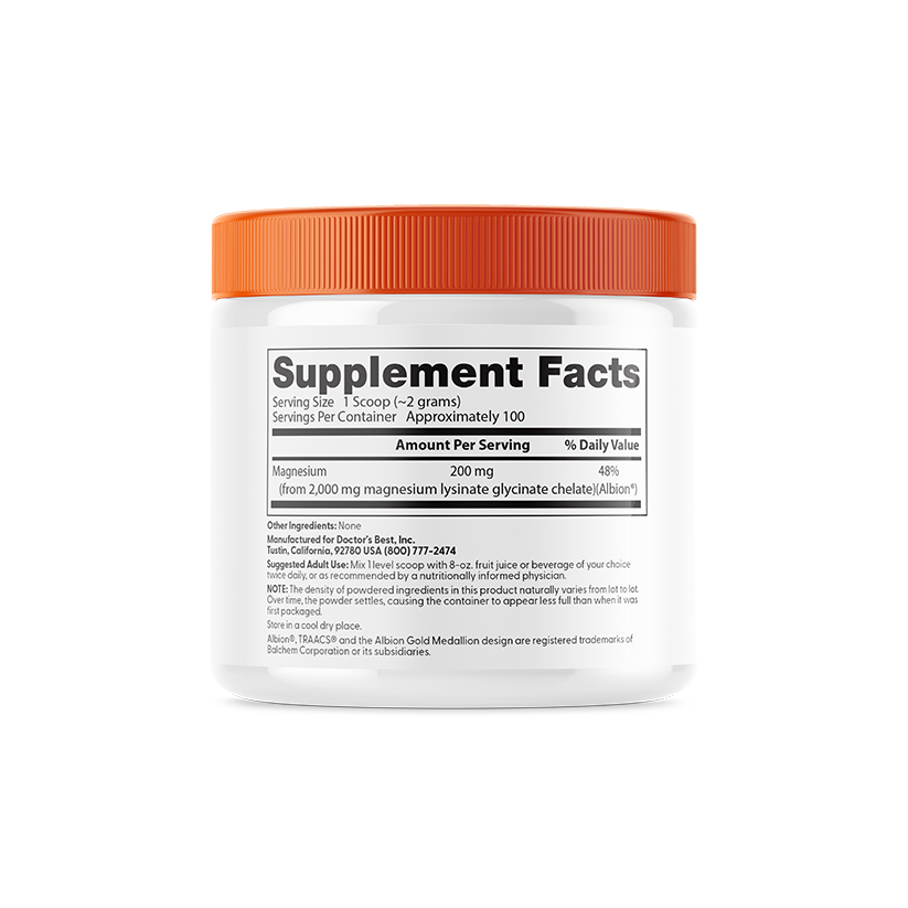 Doctor's Best High Absorption Magnesium Powder, 7.1 oz (200 g)