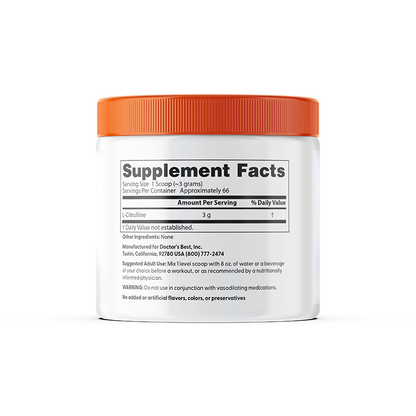 Doctor's Best L-Citrulline Powder, 7 oz (200 g)