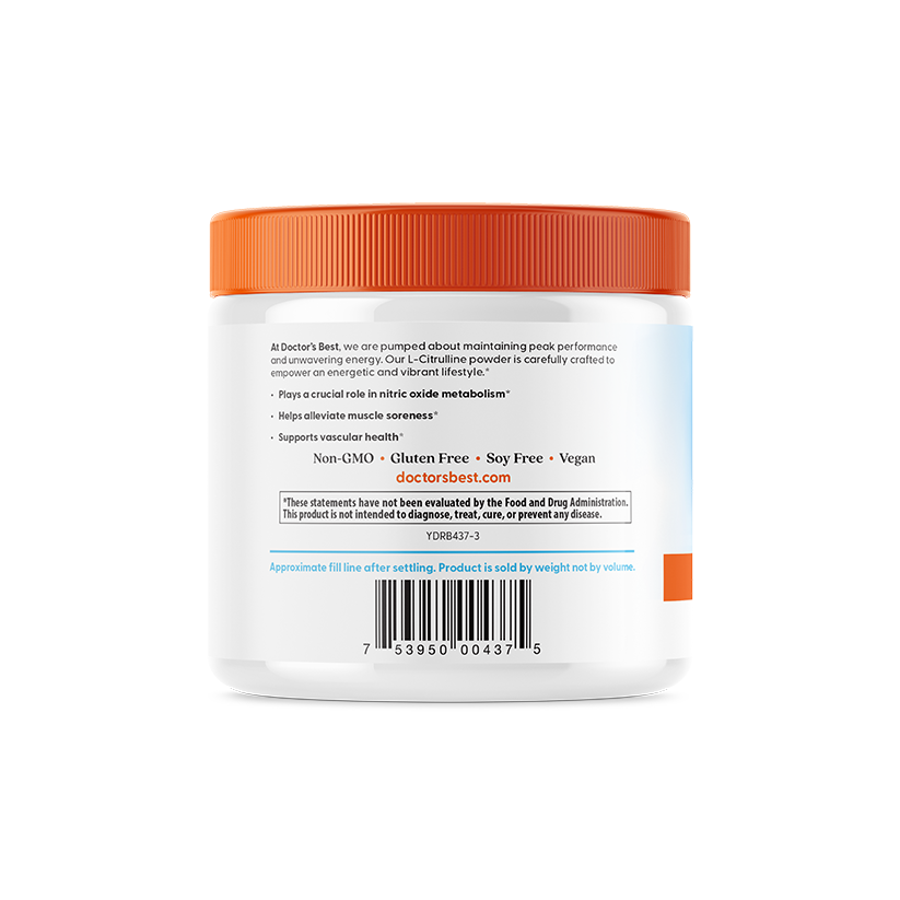 Doctor's Best L-Citrulline Powder, 7 oz (200 g)