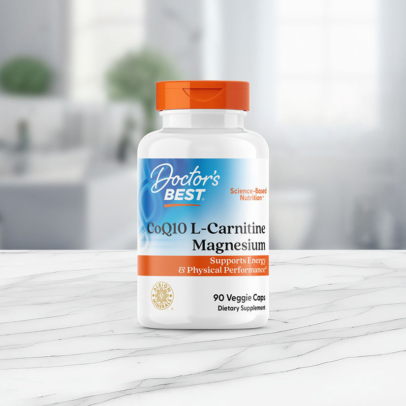 Doctor's Best CoQ10 L-Carnitine Magnesium, 90 Veggie Caps Doctor's Best CoQ10 L-Carnitine Magnesium, 90 Veggie Caps