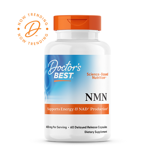 Doctor's Best NMN, 200 mg, 60 Delayed Release Capsules