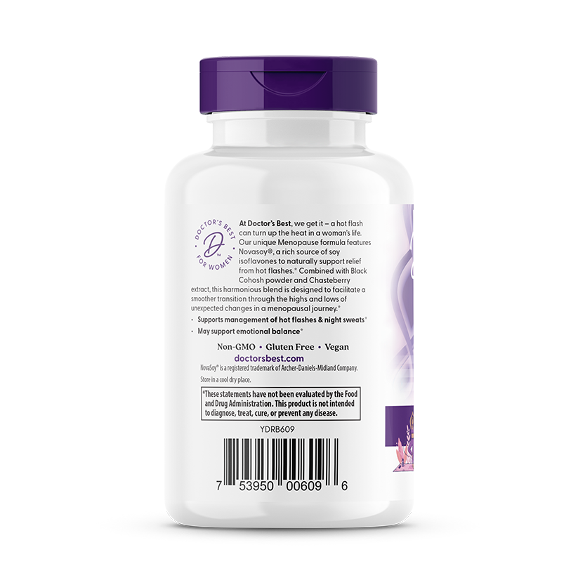 Doctor's Best Women's Menopause Support, 30 Veggie Caps