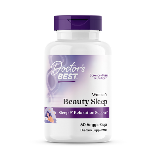 Doctor's Best Women's Beauty Sleep , 60 Veggie Caps