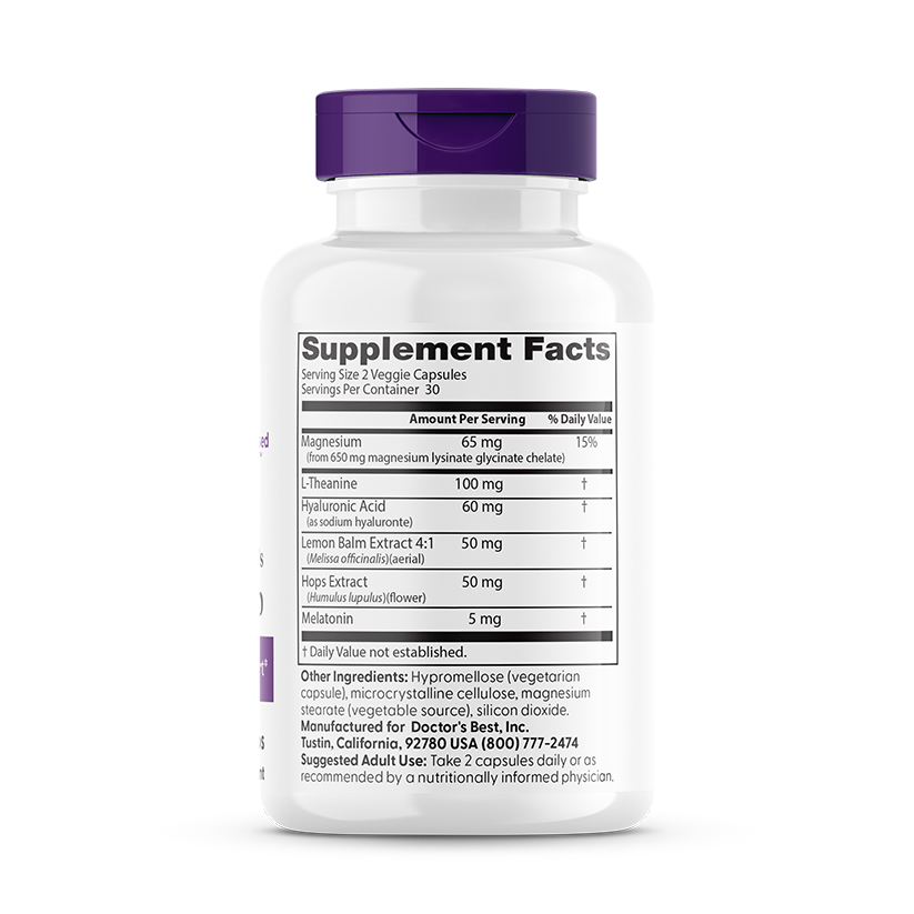 Doctor's Best Women's Beauty Sleep , 60 Veggie Caps
