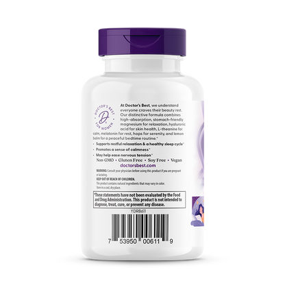 Doctor's Best Women's Beauty Sleep , 60 Veggie Caps