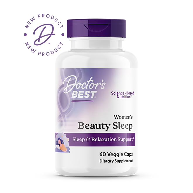 Doctor's Best Women's Beauty Sleep , 60 Veggie Caps