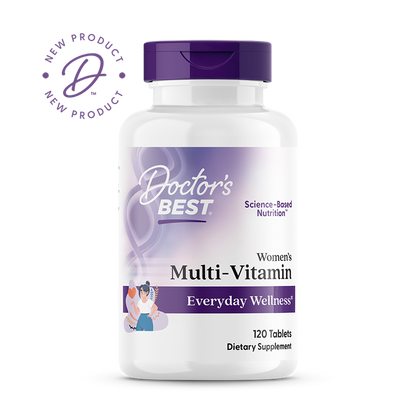 Doctor's Best Women's Multi-Vitamin, 120 Tablets