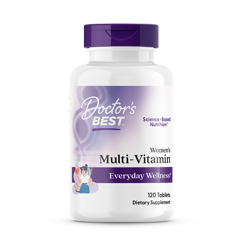 Doctor's Best Women's Multi-Vitamin, 120 Tablets