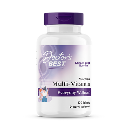 Doctor's Best Women's Multi-Vitamin, 120 Tablets