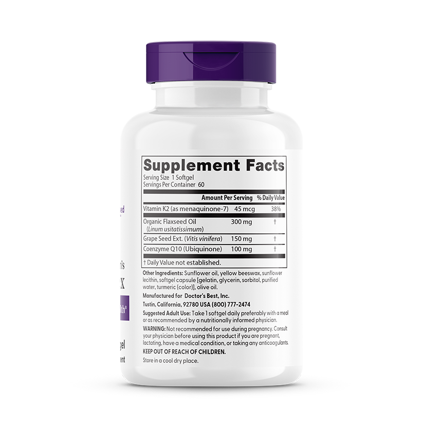 Doctor's Best Women's Heart Complex, 60 Softgels