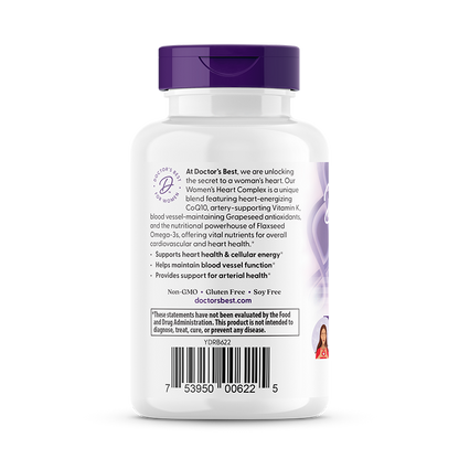 Doctor's Best Women's Heart Complex, 60 Softgels