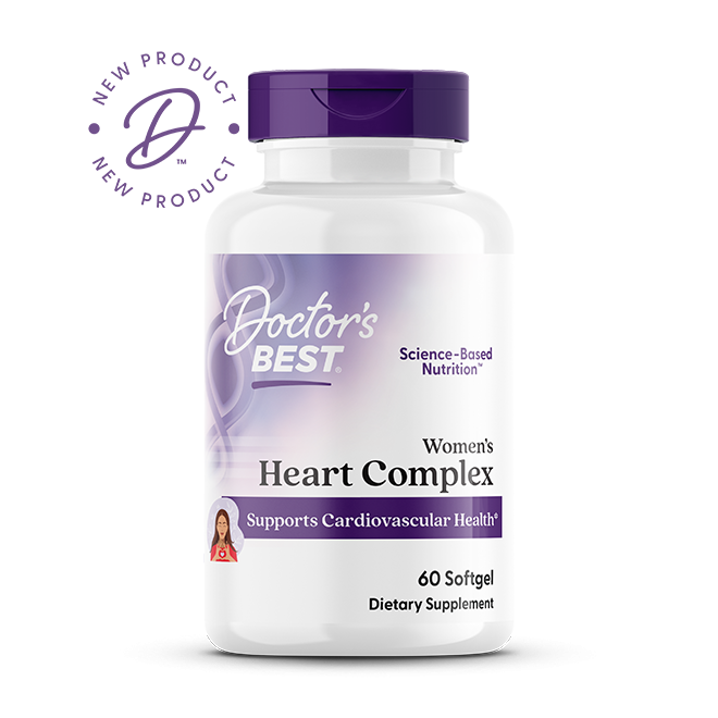 Doctor's Best Women's Heart Complex, 60 Softgels