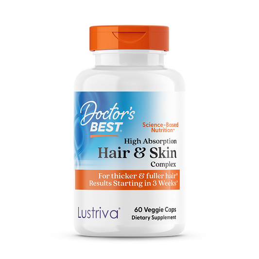 Doctor's Best High Absorption Hair & Skin Complex, 60 Veggie Caps