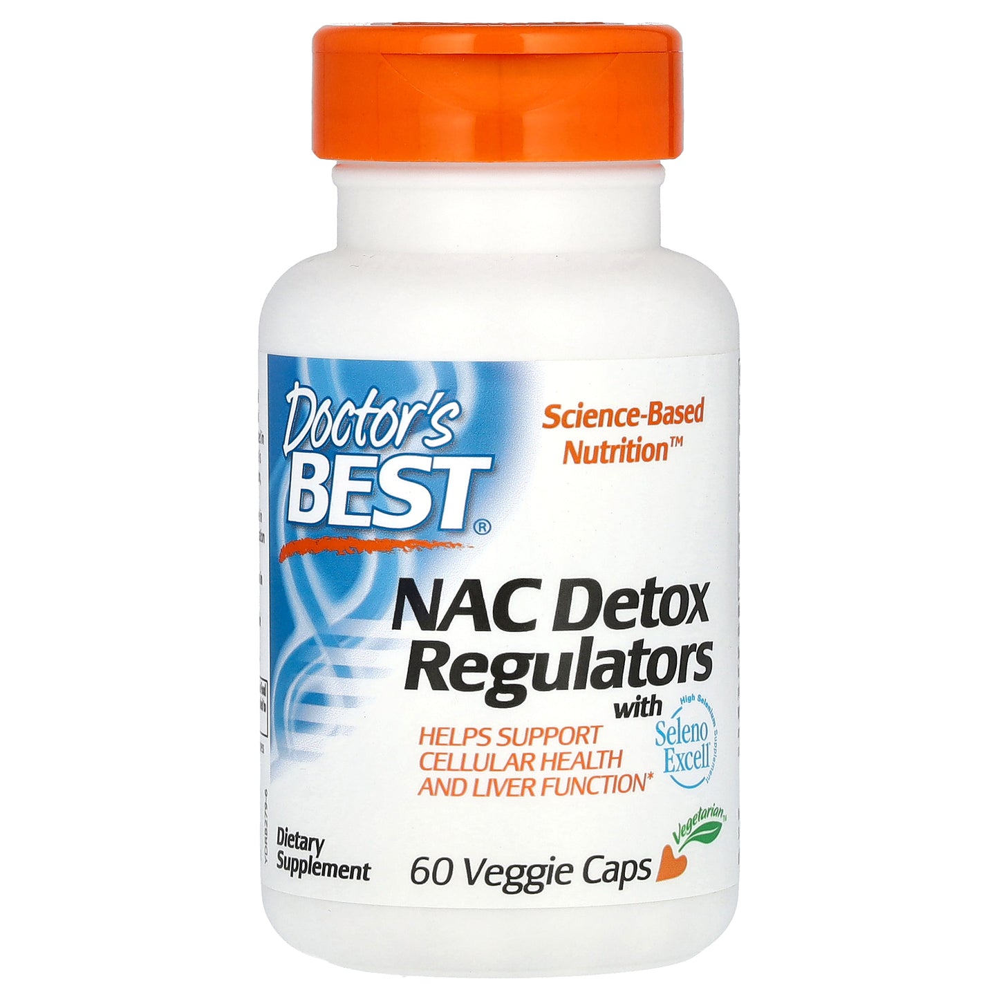 Doctor's Best NAC Detox Regulators, 60 Veggie Caps