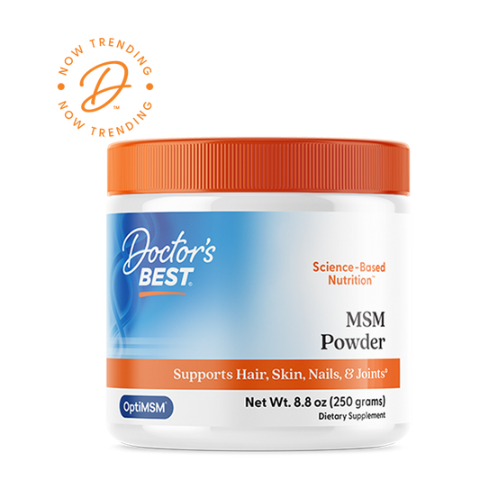 Doctor's Best MSM Powder with OptiMSM, 8.8 oz (250 g)