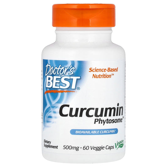 Doctor's Best Curcumin Phytosome with Meriva, 500 mg, 60 Veggie Caps