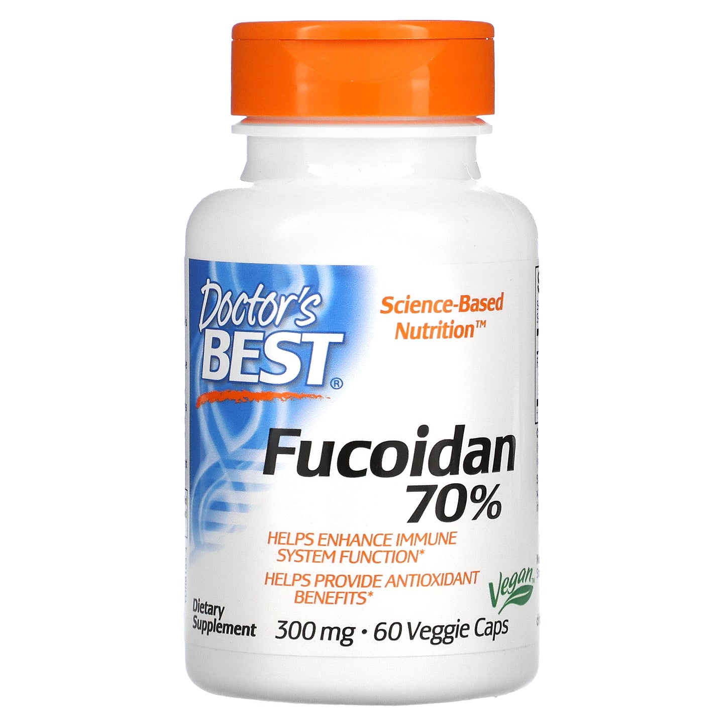 Doctor's Best Fucoidan 70%, 60 Veggie Caps
