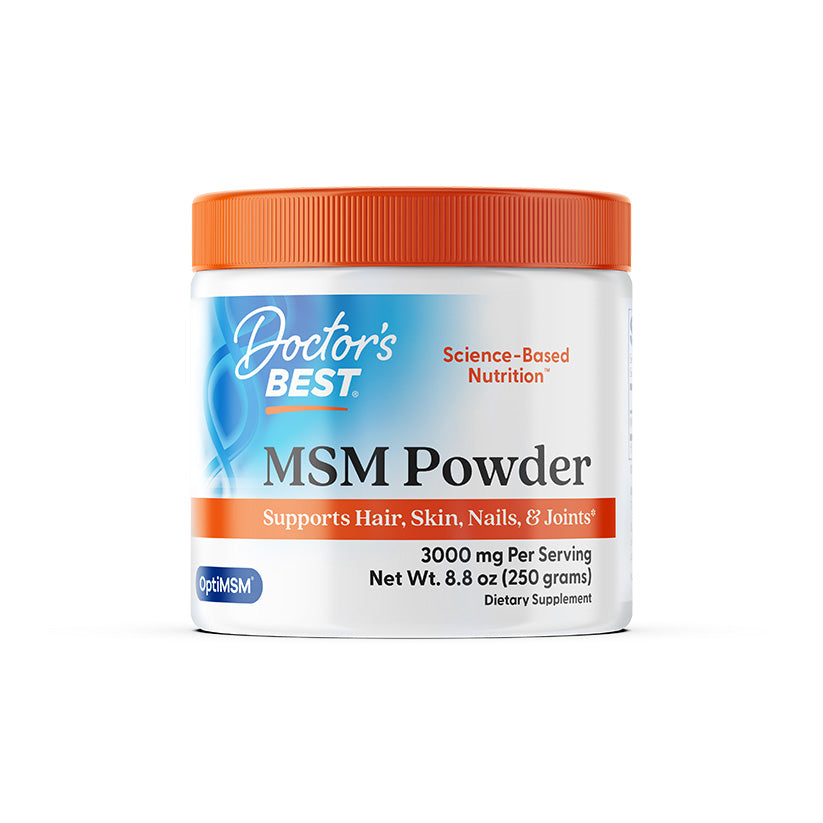 Doctor's Best MSM Powder with OptiMSM, 8.8 oz (250 g)