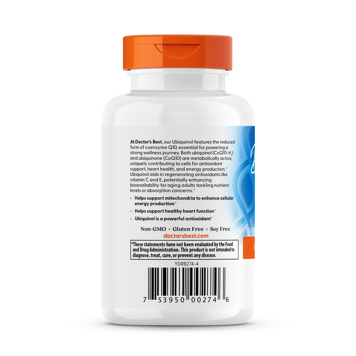 Doctor's Best Ubiquinol with Kaneka, 200 mg, 30 Softgels