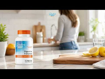 Doctor's Best Digestive Enzymes, 90 Veggie Caps
